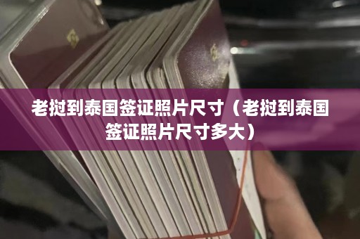 老挝到泰国签证照片尺寸（老挝到泰国签证照片尺寸多大）  第1张