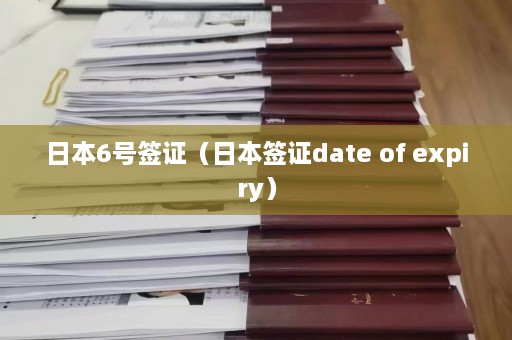 日本6号签证（日本签证date of expiry）  第1张