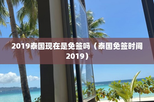 2019泰国现在是免签吗（泰国免签时间2019）