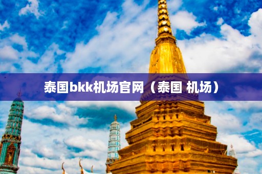 泰国bkk机场官网（泰国 机场）  第1张