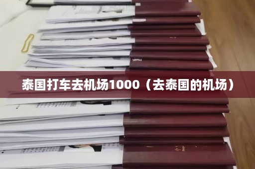 泰国打车去机场1000（去泰国的机场）  第1张