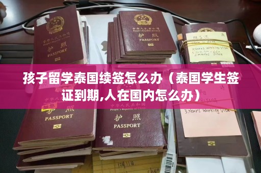 孩子留学泰国续签怎么办（泰国学生签证到期,人在国内怎么办）  第1张