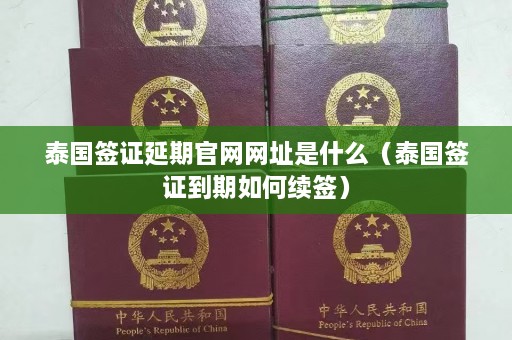 泰国签证延期官网网址是什么（泰国签证到期如何续签）  第1张