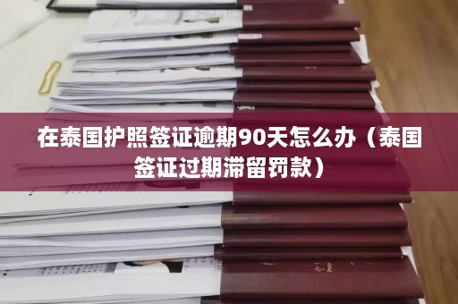 在泰国护照签证逾期90天怎么办（泰国签证过期滞留罚款）  第1张