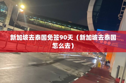 新加坡去泰国免签90天（新加坡去泰国怎么去）  第1张