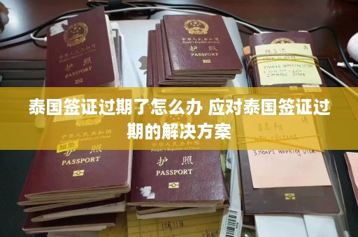 泰国签证过期了怎么办 应对泰国签证过期的解决方案  第1张