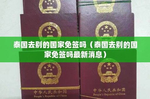 泰国去别的国家免签吗（泰国去别的国家免签吗最新消息）  第1张