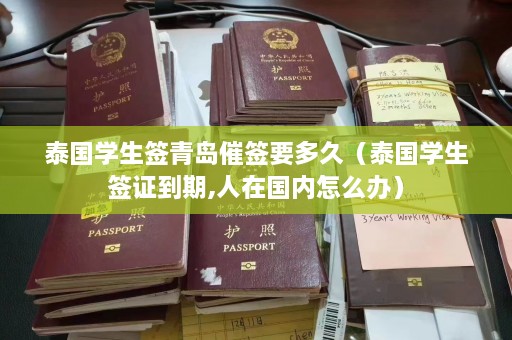 泰国学生签青岛催签要多久（泰国学生签证到期,人在国内怎么办）