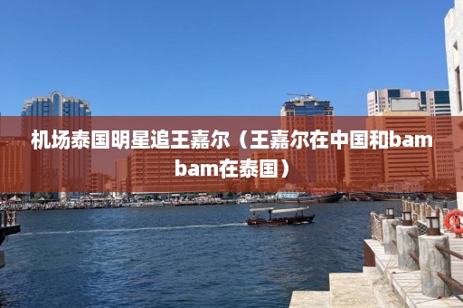 机场泰国明星追王嘉尔（王嘉尔在中国和bambam在泰国）