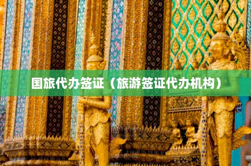 国旅代办签证（旅游签证代办机构）  第1张