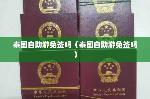 泰国自助游免签吗（泰国自助游免签吗）  第1张