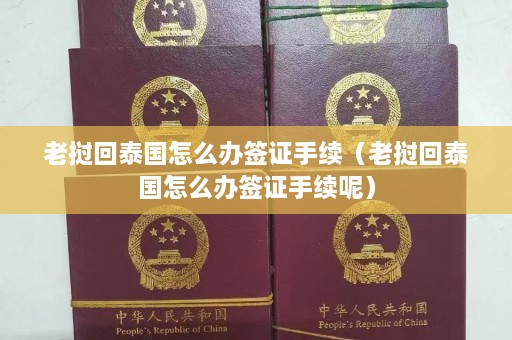 老挝回泰国怎么办签证手续（老挝回泰国怎么办签证手续呢）  第1张