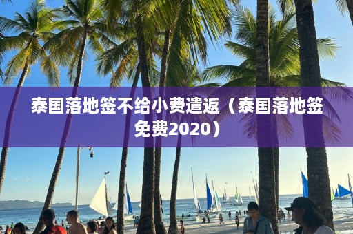 泰国落地签不给小费遣返（泰国落地签免费2020）