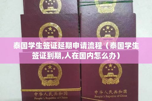 泰国学生签证延期申请流程（泰国学生签证到期,人在国内怎么办）  第1张