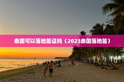 泰国可以落地签证吗（2023泰国落地签）