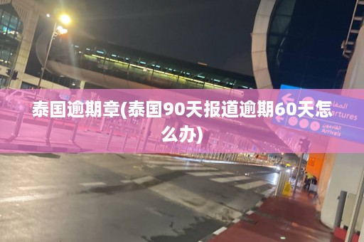 泰国逾期章(泰国90天报道逾期60天怎么办)