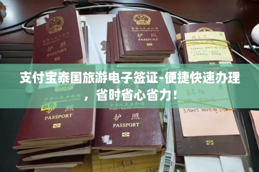 支付宝泰国旅游电子签证-便捷快速办理，省时省心省力！