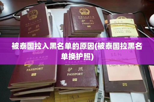 被泰国拉入黑名单的原因(被泰国拉黑名单换护照)  第1张