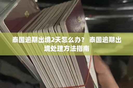 泰国逾期出境2天怎么办？ 泰国逾期出境处理方法指南