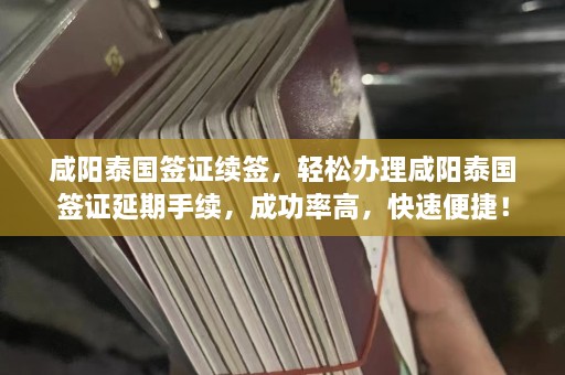 咸阳泰国签证续签，轻松办理咸阳泰国签证延期手续，成功率高，快速便捷！  第1张