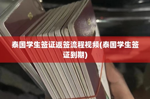 泰国学生签证返签流程视频(泰国学生签证到期)