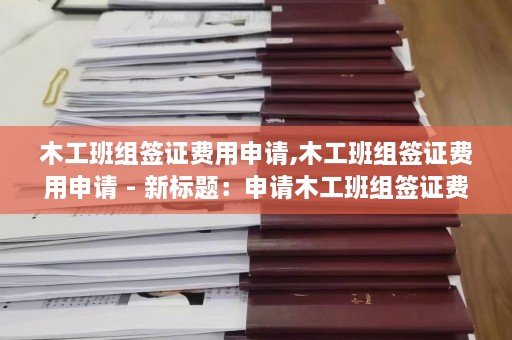 木工班组签证费用申请,木工班组签证费用申请 - 新标题：申请木工班组签证费用  第1张