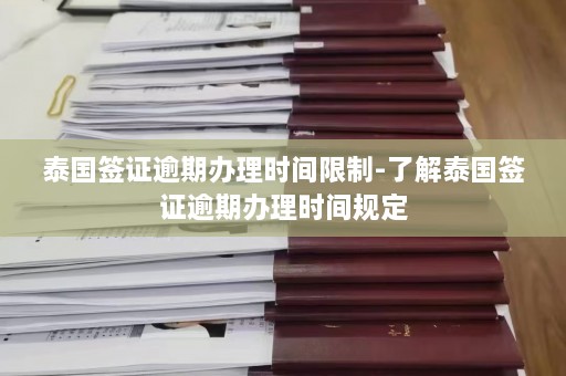 泰国签证逾期办理时间限制-了解泰国签证逾期办理时间规定  第1张