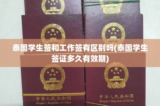 泰国学生签和工作签有区别吗(泰国学生签证多久有效期)  第1张