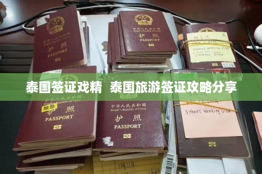 泰国签证戏精  泰国旅游签证攻略分享 第1张