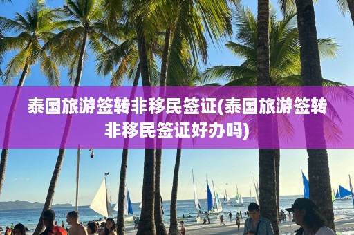 泰国旅游签转非移民签证(泰国旅游签转非移民签证好办吗)  第1张