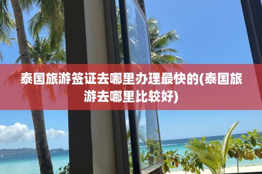 泰国旅游签证去哪里办理最快的(泰国旅游去哪里比较好)