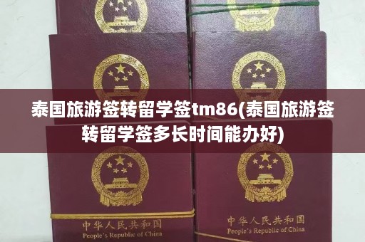 泰国旅游签转留学签tm86(泰国旅游签转留学签多长时间能办好)  第1张