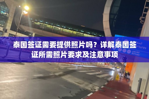 泰国签证需要提供照片吗？详解泰国签证所需照片要求及注意事项  第1张