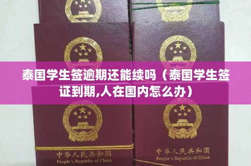 泰国学生签逾期还能续吗（泰国学生签证到期,人在国内怎么办）  第1张