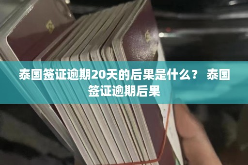 泰国签证逾期20天的后果是什么？ 泰国签证逾期后果  第1张