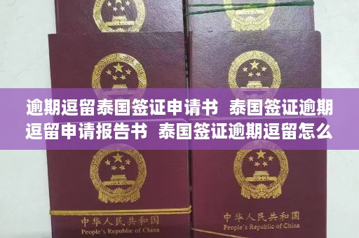 逾期逗留泰国签证申请书  泰国签证逾期逗留申请报告书  泰国签证逾期逗留怎么办