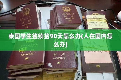 泰国学生签续签90天怎么办(人在国内怎么办)  第1张