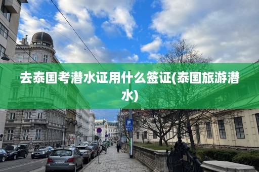 去泰国考潜水证用什么签证(泰国旅游潜水)  第1张