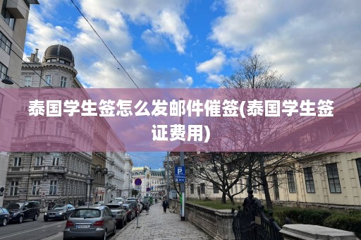 泰国学生签怎么发邮件催签(泰国学生签证费用)