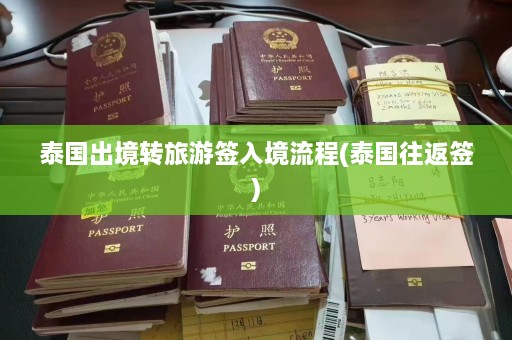 泰国出境转旅游签入境流程(泰国往返签)  第1张