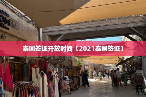 泰国签证开放时间（2021泰国签证）