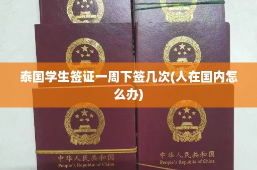 泰国学生签证一周下签几次(人在国内怎么办)