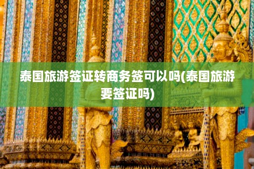 泰国旅游签证转商务签可以吗(泰国旅游要签证吗)  第1张