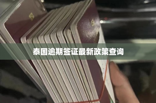 泰国逾期签证最新政策查询  第1张