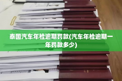 泰国汽车年检逾期罚款(汽车年检逾期一年罚款多少)