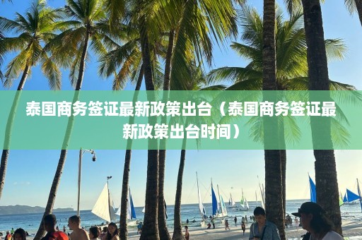 泰国商务签证最新政策出台（泰国商务签证最新政策出台时间）