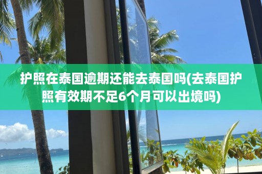 护照在泰国逾期还能去泰国吗(去泰国护照有效期不足6个月可以出境吗)  第1张