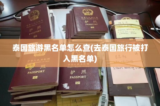 泰国旅游黑名单怎么查(去泰国旅行被打入黑名单)  第1张