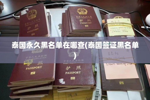 泰国永久黑名单在哪查(泰国签证黑名单)  第1张