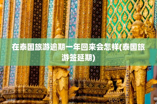 在泰国旅游逾期一年回来会怎样(泰国旅游签延期)